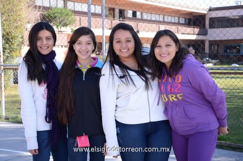 Katia, Luisa, Karla y Alondra.