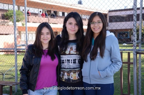 Karla, Gaby, Lorena y Denisse.