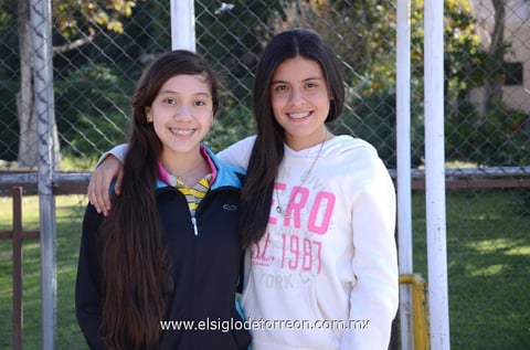 Katia y Luisa.