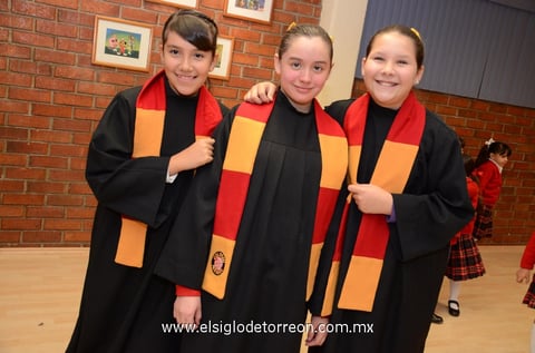 Analú, Rubí y Giuliana.