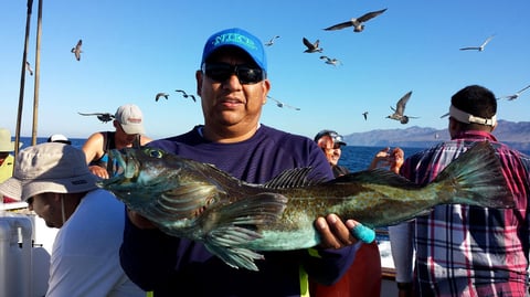 Originario de el ejido Florencia Coahuila. de pesca en Santa Bárbara California