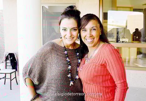 AMIGAS.  Nancy y Lolis.