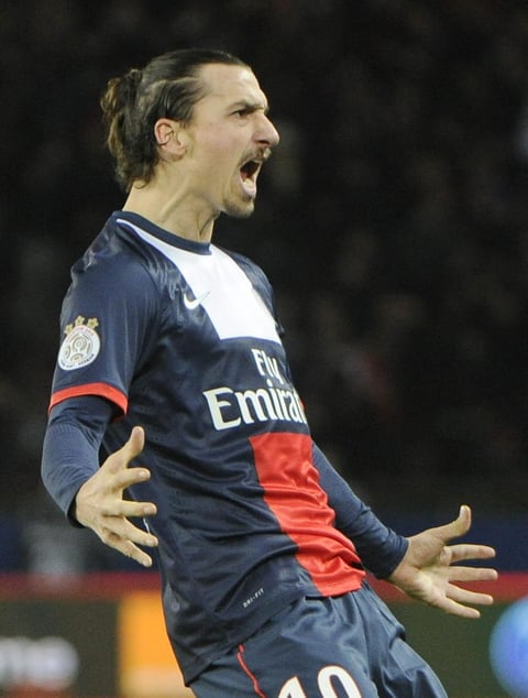 El Paris Saitn Germain de Zlatan Ibrahimovic entra a la posición 9. El equipo lo conforman grandes estrellas (además del sueco) como Lucas Moura, Thiago Silva, Ezequiel Lavezzi o Edinson Cavani.
