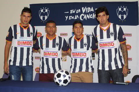 Los Rayados de Monterrey presentaron a sus refuerzos para el Clausura 2014.