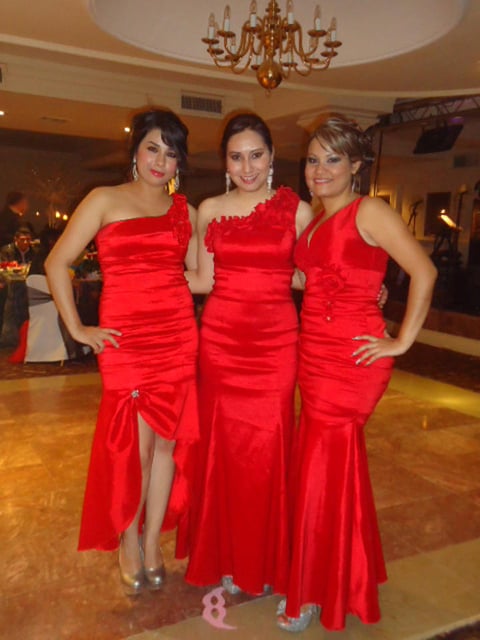 Yuliana, Montserrat y Vanessa.