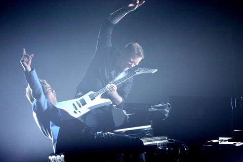 Metallica se unió a Lang Lang en su presentación en los Grammy.