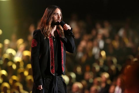 Jared Leto fue el encargado de presentar a Metallica.