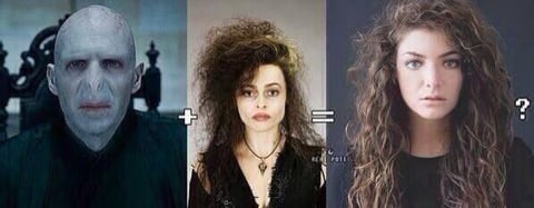 La misteriosa y poco sonriente Lorde una vez más comparada con personajes de ciencia ficción del mundo de la magia oscura.