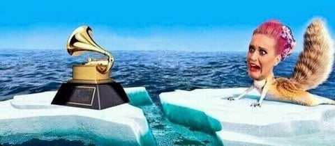 La 'desesperación' de Katy Perry por ganar uno de los galardones.
