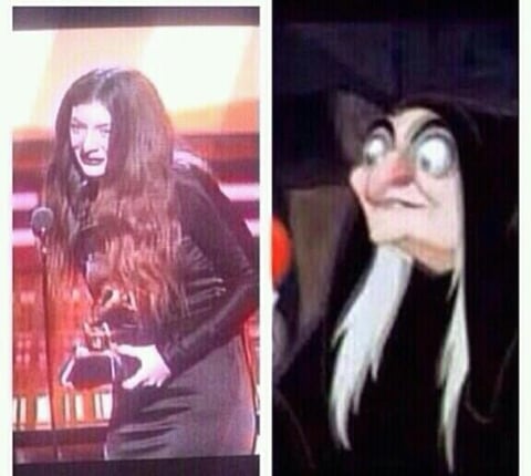 Otro meme dedicado a Lorde.