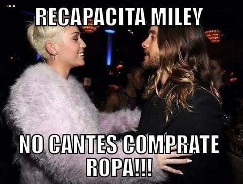 Jared Leto invita hace un llamado a la reflexión a la polémica Miley Cyrrus.