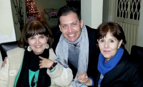 Leticia, Jorge y Teresa.