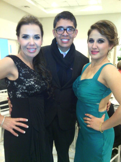 Liz, Ángel y Yuriam.