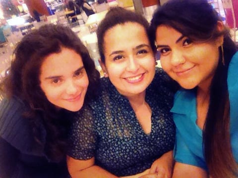 Viry, Cristy y Amy.