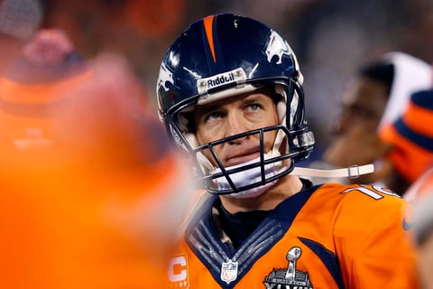 Peyton no pudo conseguir su segundo Super Bowl de su carrera.