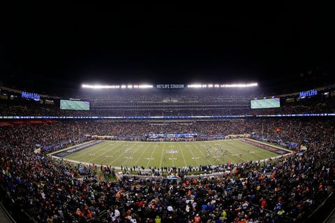 El MetLife Stadium fue el sitio donde se llevó a cabo el Super Bowl XLVIII.