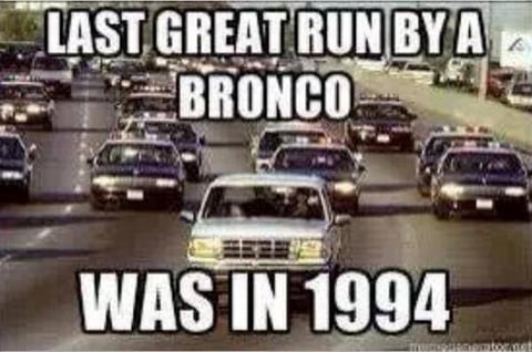 Los usuarios de las redes sociales criticaron la derrota de los Broncos.