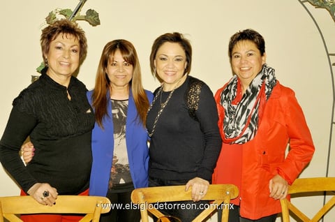 Soco, Carmen, Lupis y Telma.