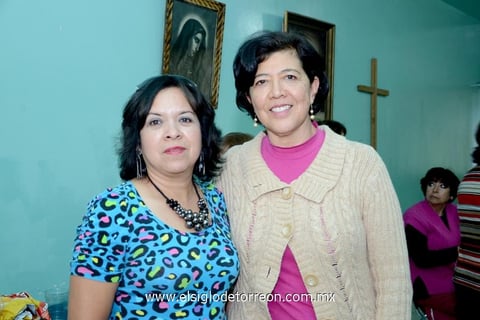 Rosy y Guadalupe.