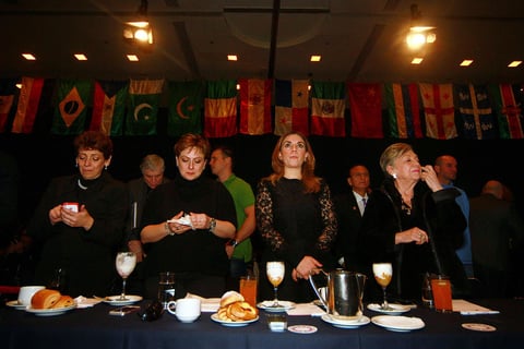 La familia Sulaimán estuvo presente.
