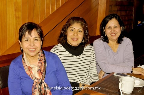 Olga Lilia, Paty e Irma.