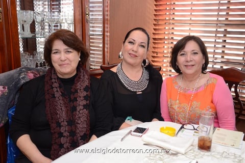 Irma, Rocío y Margarita.