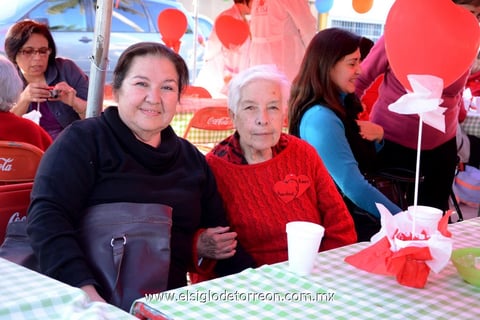 Raquel y Mariquita.