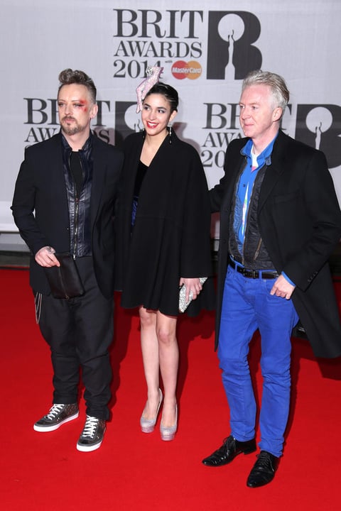 Boy George acudió a los Brit Awards 2014.