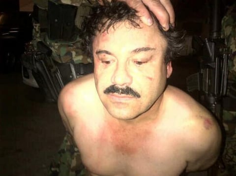 Tras intensos operativos que duraron cerca de un mes, "El Chapo" fue detenido en Mazatlán, gracias a un operativo conjunto entre la Marina mexicana y la DEA de Estados Unidos.