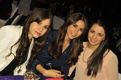 Estefanía, Fernanda e Isabel.