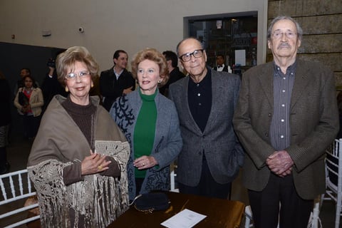 Aurorita, Peggy, Francisco y Porfirio.