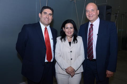 Jorge, Maribel y Jesús.