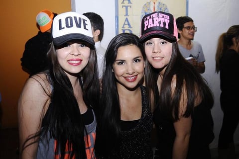 Gladys, Michelle e Iramar.