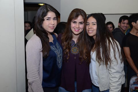 Lupita, Ivonne y Tita.