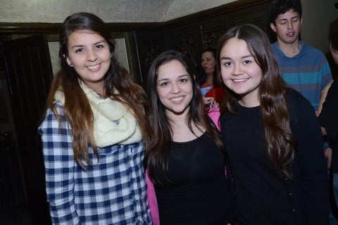 Ana, Cristy y Joyce.