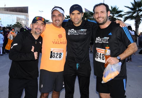 Antonio, Fernando, Gustavo y Luis Miguel.