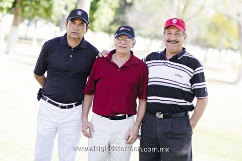 Carlos, Antonio y Jacobo.