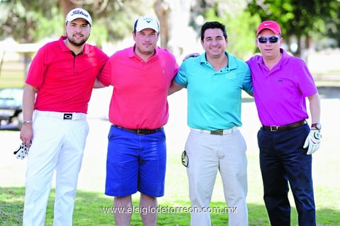 Mau, Josué, Chuy y Paco.