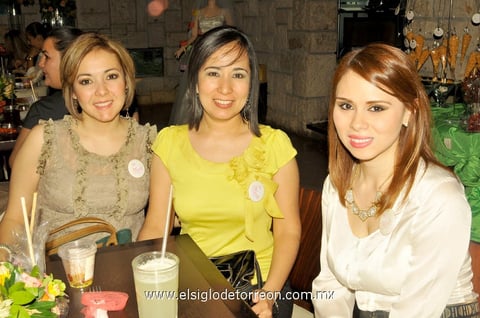 Brenda, Maribel y Dalia.