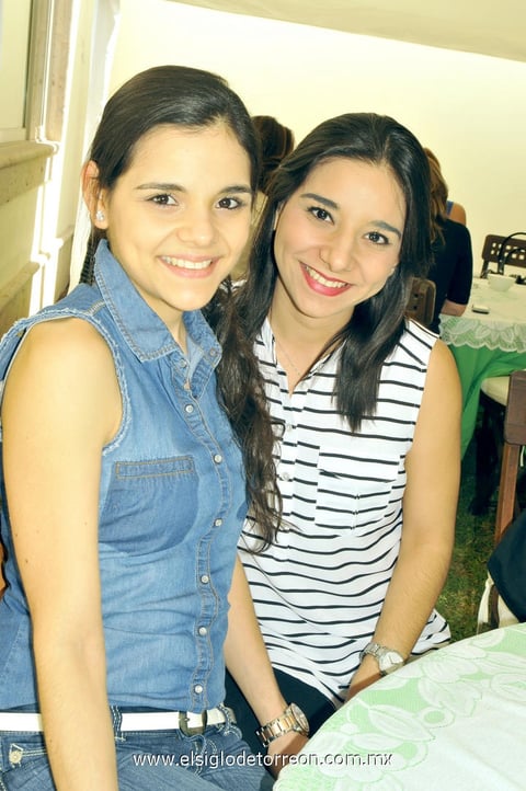 Erika y Pamela Salgado.