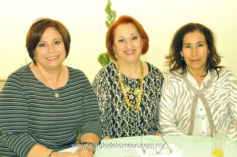 Marisa, Tita e Irma.