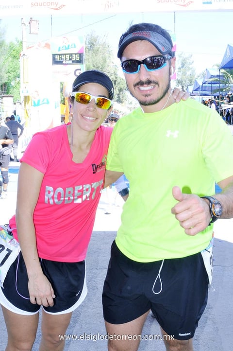 Roberta y Cristian.
