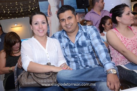 Fátima y Sebastián.
