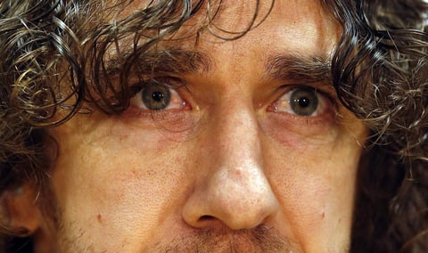 La tristeza se podía ver en los ojos del defensor.