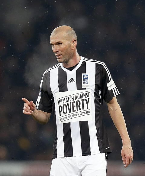 Zinedine Zidane fue autor de dos goles, el segundo de ellos de penalti.