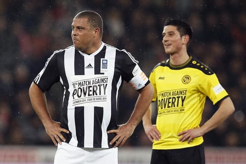 El 'Gordito' de vuelta en la cancha.
