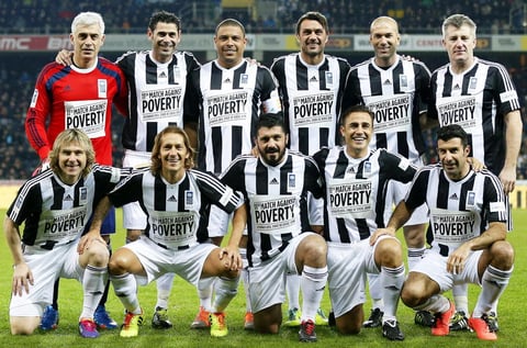 Estrellas del futbol mundial se dieron cita en Suiza.
