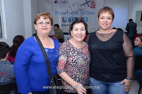 Alma Patricia, María Elena y Claudia.