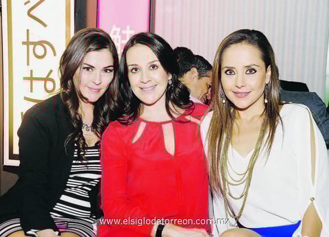 FIESTA DE CUMPLE.  Aída, Claudia y Fernanda.