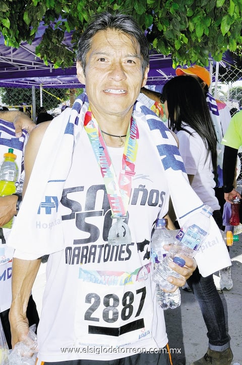 CORRE SU LXI MARATóN.  Roberto Frausto.